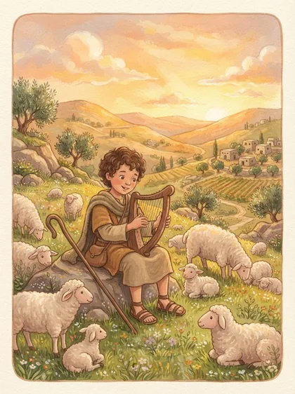 David the Shepherd: A Story of a Brave Heart and Trust in God