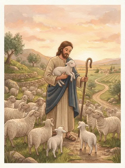 The Good Shepherd: A Story of Love and Trust for Children