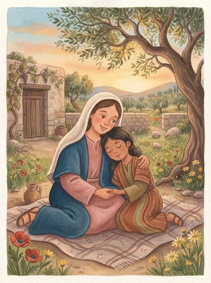 Mary Loves Me: A Gentle Story of the Virgin Mary's Companionship