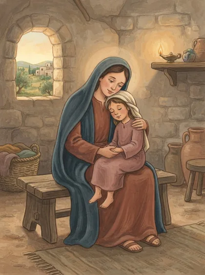 Mary Comforts Me: A Story of Companionship and Hope for Children